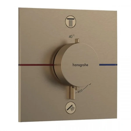 Фото термостатический смеситель для душа hansgrohe shower select comfort e 15572140