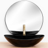 Фото раковина rea royal black 65 см rea-u0445