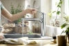 Фото смеситель для кухонной мойки hansgrohe zesis 74804000