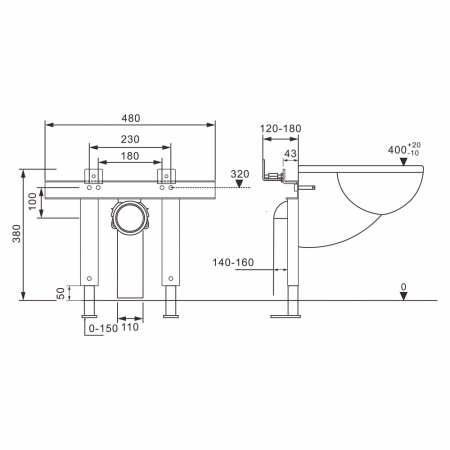 Фото инсталляция для унитазов abber ac0102p