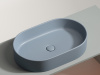 Фото раковина накладная ceramicanova element 60.8 см, цвет: серый cn6048mhl