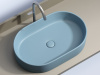 Раковина накладная Ceramicanova Element 60.8 см, цвет: голубой CN6048ML