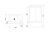Фото душевая кабина royal bath bp rb8100bp1-m-ch-r 100x80 см