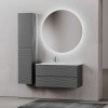 Фото тумба под раковину sancos folk 100 см, цвет: grey soft fl100lgs