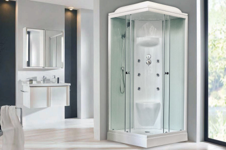 Фото душевая кабина royal bath нр rb90hp7-wt 90x90 см