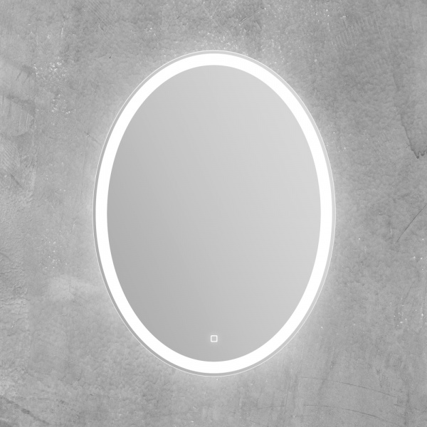 Фото зеркало с подсветкой belbagno 60 см spc-vst-600-800-led-tch