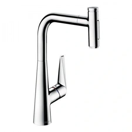 Фото смеситель для кухонной мойки hansgrohe talis select 73867000