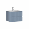 Тумба с раковиной Orka Moonlight 91 см, цвет: голубой 5001501