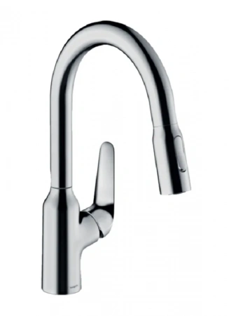 Фото смеситель для кухонной мойки hansgrohe focus 71801000