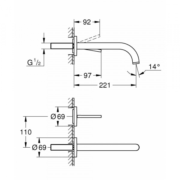 Фото смеситель для кухни grohe atrio new joy 19918dc3, цвет: сталь