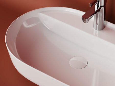 Фото раковина накладная ceramicanova modo 61 см, цвет: белый cn2004