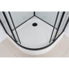 Фото душевая кабина душевая кабина frank f410 black 110x110 см 140144
