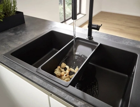 Фото смеситель для кухонной мойки hansgrohe talis 72842670