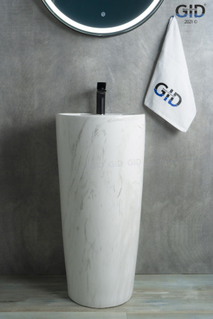 Фото раковина напольная gid nb131wgs 40 см