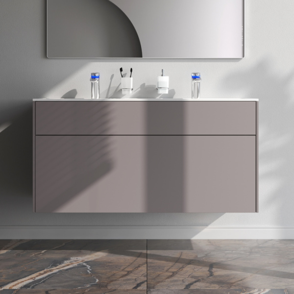 Фото тумба под раковину am.pm inspire v2.0  120 см цвет: серый m50afhx1203egm