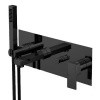 Встраиваемый смеситель для ванны Gattoni Kubik 2505/25NO