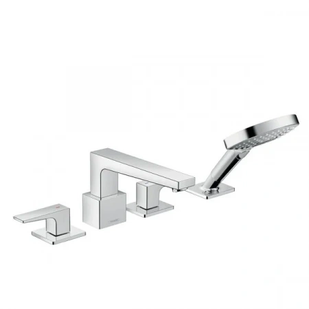 Фото смеситель на борт ванны hansgrohe metropol 32553000