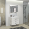 Фото тумба с раковиной comforty никосия 80 см 00004142204