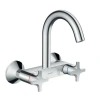 Фото смеситель для кухонной мойки hansgrohe logis 71284000