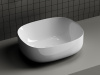 Фото раковина накладная ceramicanova element 46 см, цвет: белый cn6018