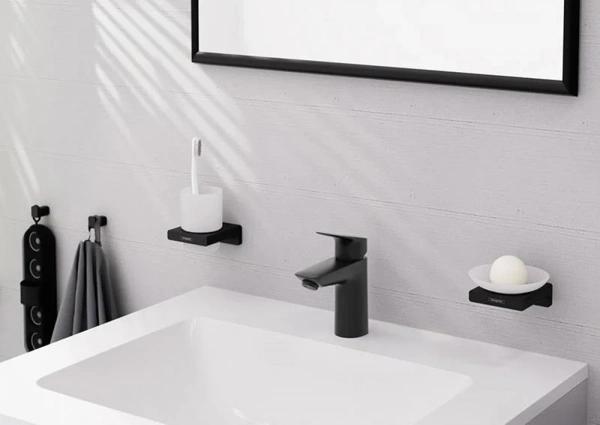 Фото смеситель для раковины hansgrohe logis 71107670