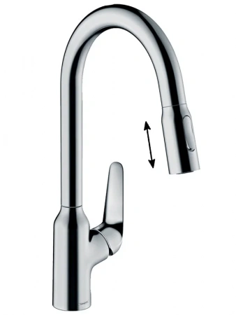 Фото смеситель для кухонной мойки hansgrohe focus 71800000