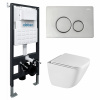 Унитаз с инсталляцией Abber Rechteck AC1220TC-AC0105-AC0121