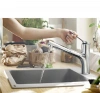 Фото смеситель для кухонной мойки hansgrohe zesis 74800000