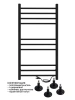 Фото электрический полотенцесушитель indigo line trinity 100/50 lсlte100-50brrt