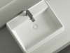 Фото раковина накладная ceramicanova element 59 см, цвет: белый cn6046