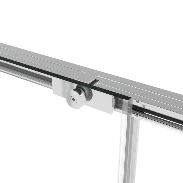 Фото душевая дверь vincea slim soft 100 см vds-1ss100cl