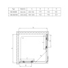 Фото душевое ограждение vincea soft 100x100 см  vss-3so100clb