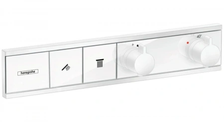 Фото термостатический смеситель для душа hansgrohe rainselect 15380700