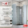 Фото душевая кабина avacan em2912rn 120x90 см без крыши