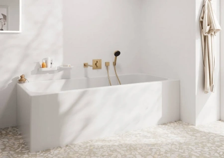 Фото смеситель для ванны hansgrohe duoturn e 75417140
