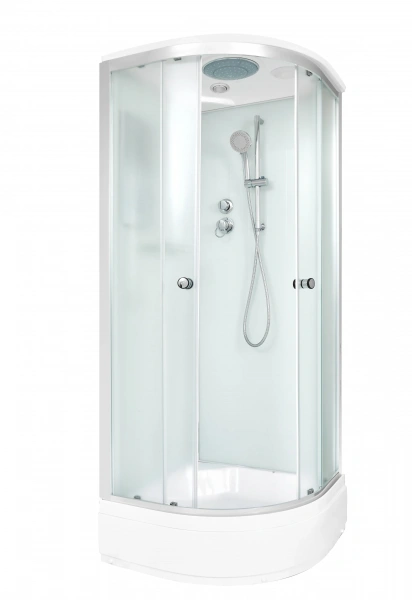 Фото душевая кабина dto 80x80 см d278sel с электрикой