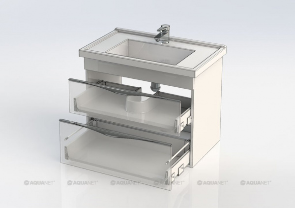 Фото тумба под раковину aquanet эвора 80 см 183997