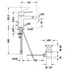 Фото смеситель для биде duravit b.1 b12400001010