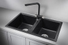 Кухонная мойка Granula 81 см 8101, ШВАРЦ