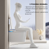 Фото унитаз с инсталляцией abber rechteck ac1216s-ac0101p2
