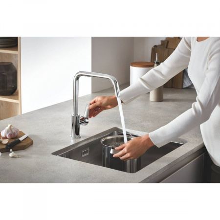 Фото смеситель для кухни  grohe eurosmart 30567000
