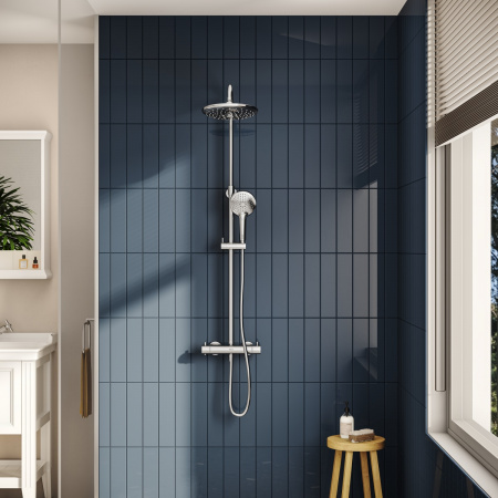 Фото душевая стойка vitra aquaheat a47205exp