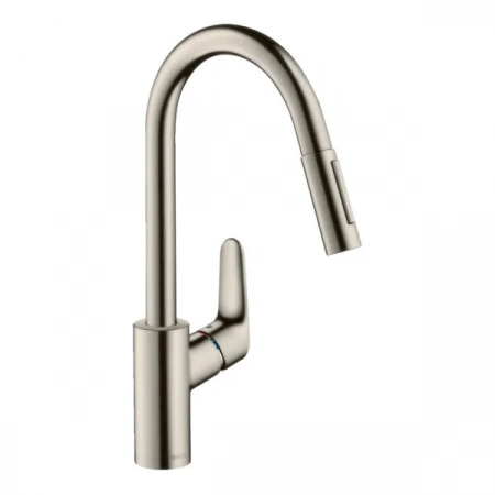 Фото смеситель для кухонной мойки hansgrohe focus 73880800