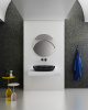 Фото раковина накладная abber kristall 60x40 см at2801onyx