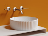 Фото раковина накладная ceramicanova element 36 см, цвет: белый cn6057