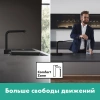 Фото смеситель для кухонной мойки hansgrohe aquno select 73830000