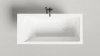 Фото ванна из искусственного камня salini cascata kit 150x70 см 105022m матовая