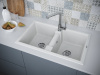 Фото кухонная мойка paulmark zwilling 81 см pm238150-gr