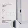 Фото душевое ограждение am.pm gem 90x90 см w90g-404-9090-bt