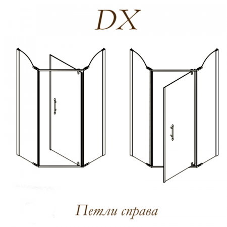 Фото душевое ограждение migliore diadema penta 100x100 см 24173